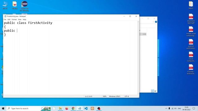 How to run first java program using notepad and cmd смотреть онлайн