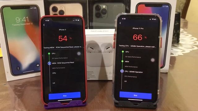 IPhone X Vs 11 Pro Antutu Benchmark
