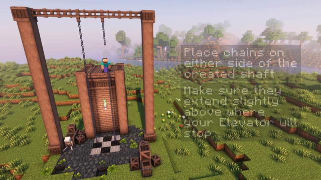 Minecraft - Mine Cells Mod - How to use Elevators смотреть онлайн