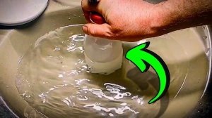 Как Убрать Засор в Раковине за 5 Минут с Помощью Обычной Бутылки