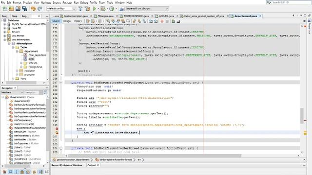 06 Java : Enregistrement des informations dans la base des données смотреть онлайн