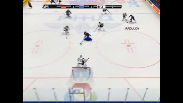 NHL 9 - Начало карьеры. За Сборную России [1 серия] - Первый матч,Первая шайба! смотреть онлайн