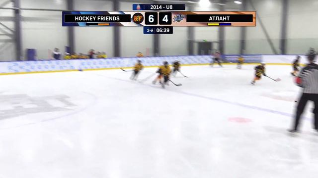 «Hockey Friends» - «Атлант1» 2014г.р. - U8 | 11.09.2022 | Турнир Прорыв Москва. Арена "START 2". смотреть онлайн