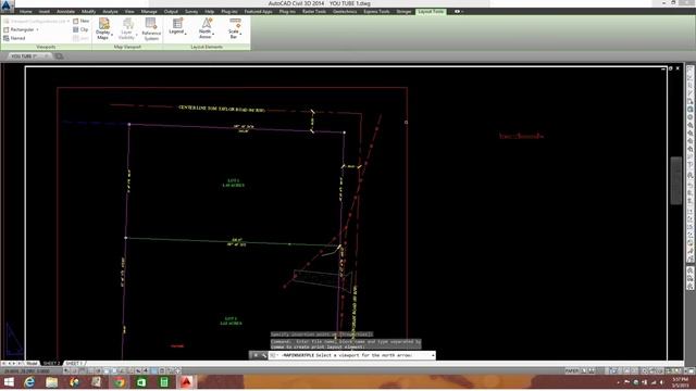 NORTH ARROW SCALE BAR CIVIL3D смотреть онлайн