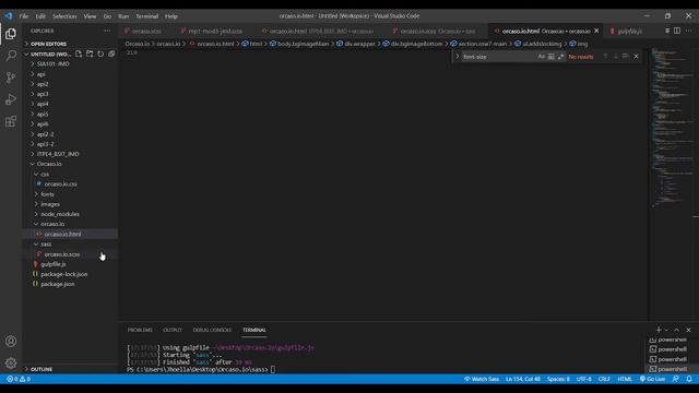 Gulp Sass | Orcaso.io смотреть онлайн
