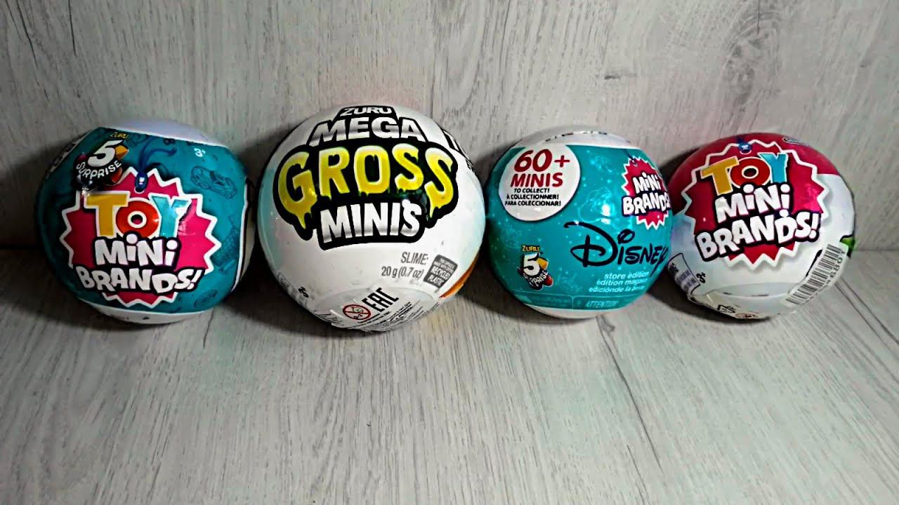 Toy mini brands - открываем 4 шарика смотреть онлайн