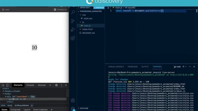 Coder un timer (pomodoro) animé avec SVG, HTML, CSS et JavaScript en partant de zéro - Partie 1/2 смотреть онлайн