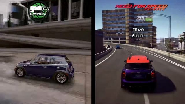 MINI/GTA 5 VS NFS PAYBACK|?|СРАВНЕНИЕ ИГР|GAME COMPARISON✅1080HD смотреть онлайн