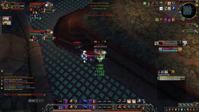 Assa Rogue Disc Priest vs Unholy DK Resto Druid - 2085 MMR - BfA Season 2 смотреть онлайн