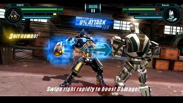 Raid on Battle S2 Pt. 7(w/ Dynamo x Masamune Date ver.) - Real Steel World Robot Boxing смотреть онлайн