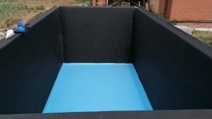 Бассейн из бруса 100х100