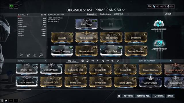 Warframe:Ash Assassination build 0 forma.Budget Builds #22 смотреть онлайн