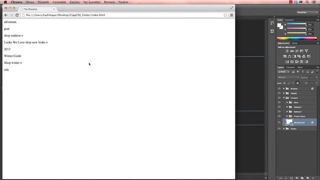 Photoshop CC CSS Export смотреть онлайн