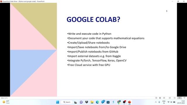 Python With Google Colab (2023)|| ⚡⚡With Notes ?? || Data Science With Jha смотреть онлайн