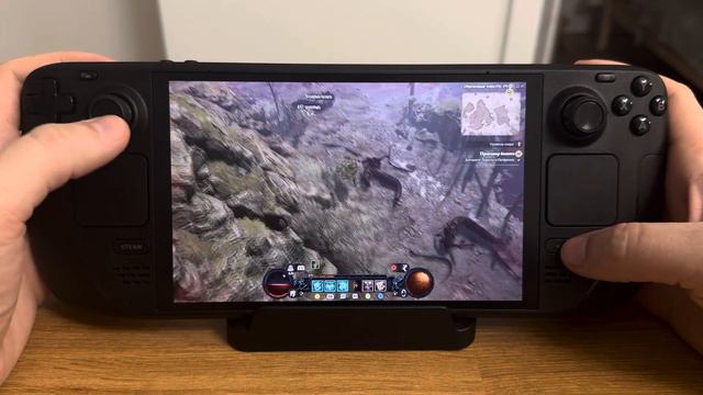 Diablo IV Steam deck OLED HDR 60fps gameplay my settings смотреть онлайн