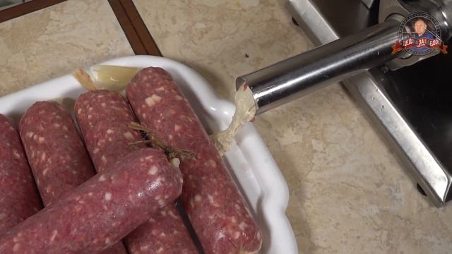 Колбаса БРАУНШВЕЙГСКАЯ сырокопченая | Рецепт 1938 года | Готовлю дома смотреть онлайн