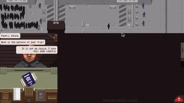 Papers Please - 3 - Bending The Rules смотреть онлайн