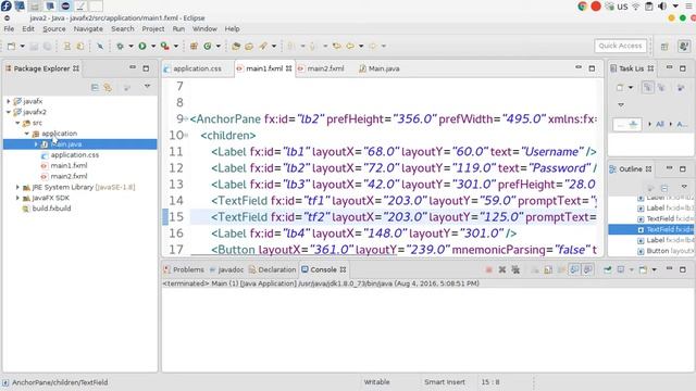 50 JAVA FX GUI Scene Builder Drag & Drop смотреть онлайн