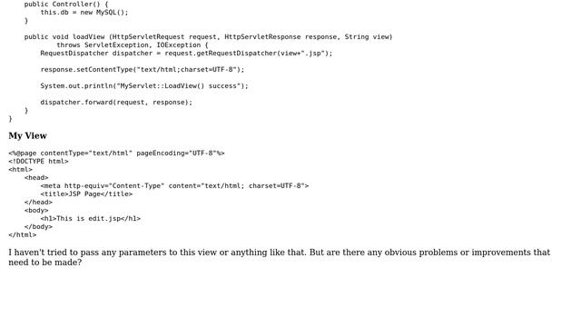 Code Review: Is there a more efficient way of loading views within my java app? (2 Solutions!!) смотреть онлайн