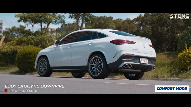 Mercedes AMG C167 M256 GLE53 GPF / Stone Eddy Catted Downpipe Sound