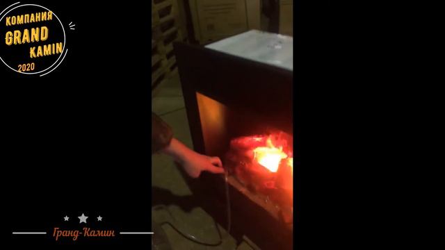 Видео обзор и отправка камина в СПб Электрический очаг Flamenco от Glenrich смотреть онлайн