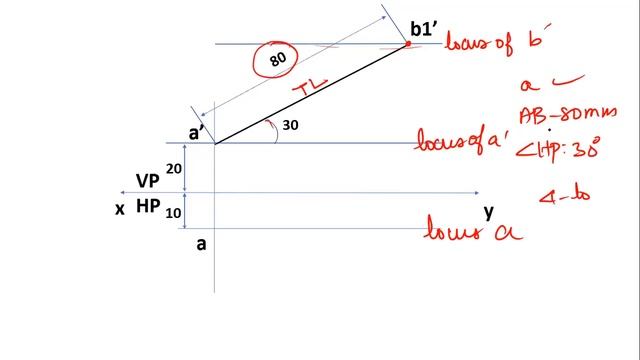 Projection of Lines - 1 | Shortcuts | Basic Problem | Engineering Graphics | EG | Tamil смотреть онлайн