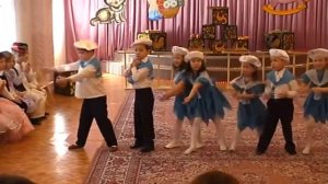 Танец морячка  В детском саду морячок