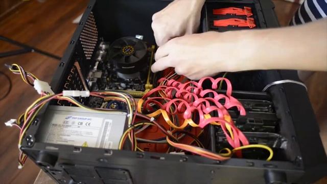 Сборка корпуса и модернизация, домашний сервер NAS, RAID 0-5. смотреть онлайн