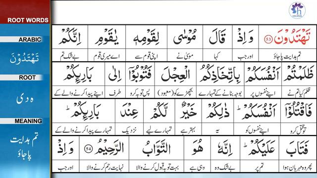 Surah 2: Surah Baqarah Ayat 54 Tafseer by Dr. Farhat Hashmi смотреть онлайн