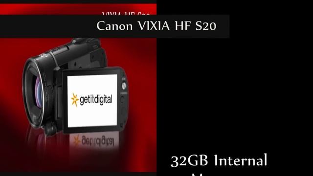 getitdigital review: Canon Vixia HF S21, S20, S200 Basic Overview- New Product Introduction смотреть онлайн