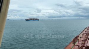 Сингапурский пролив #море #моряки #пароход #судостроение #сухогруз #ocean #seaman #sea #ship #bridg