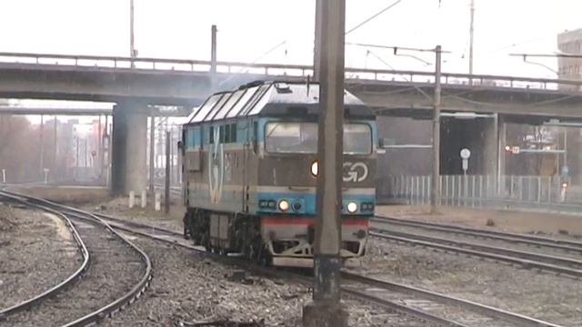 Тепловоз ТЭП70-0237 на ст. Таллин-Вяйке / TEP70-0237 At Tallinn-Väike Station