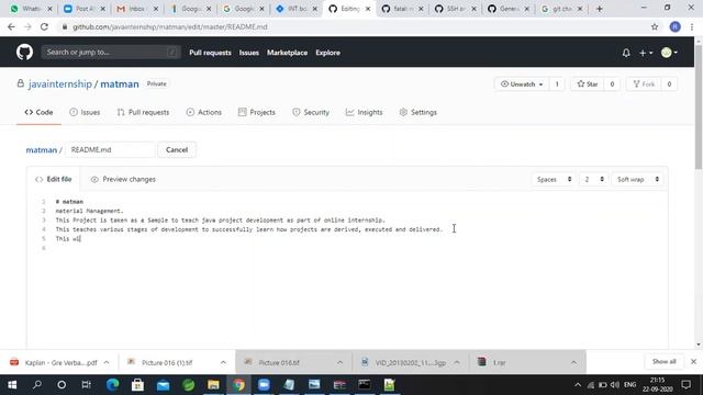 Java Internship : Working with Git , Resolving merge conflicts смотреть онлайн