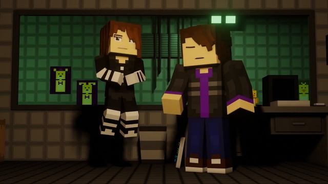 "The Puppet Song Duet" | FNaF Minecraft Animated Music Video (Song by TryHardNinja) смотреть онлайн