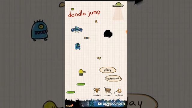 Doodle Jump - app game, platform jumper - I'm gradually getting better!! смотреть онлайн