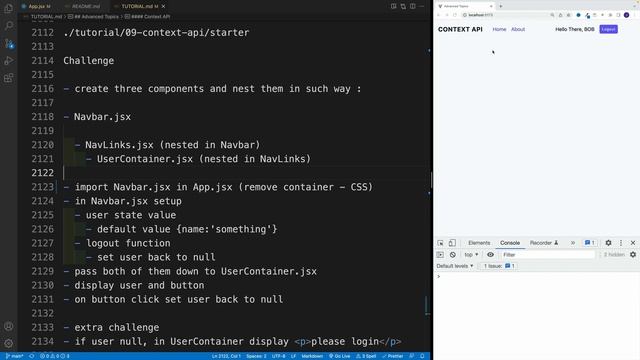 React 18 Tutorial - Context API Intro смотреть онлайн