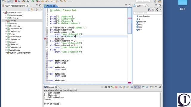 Speedy Python 3 Developer – Create Calculator App in 1 hour (15 Final Calculator) смотреть онлайн
