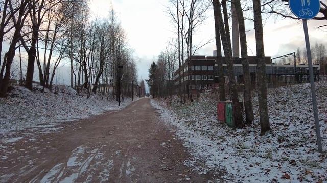 Walking In Lahti Finland