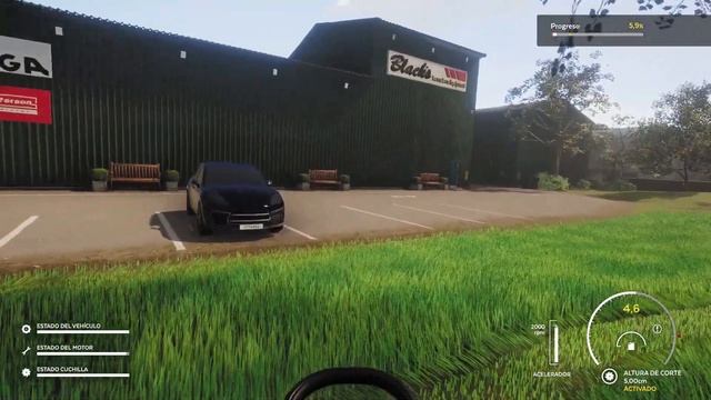 Lawn Mowing Simulator - ? Review- Análisis y juego GRATIS ? en Amazon Games!!!!! смотреть онлайн