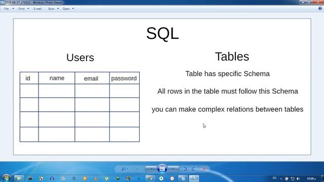 [Arabic] MySQL Essentials #2- SQL Database Structure - مبادئ ماي سكوال - بنية قاعدة البيانات смотреть онлайн