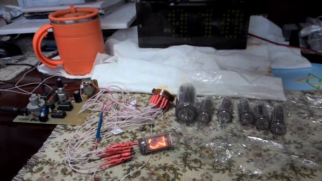 Проверка газоразрядного индиатора ИН 14 . смотреть онлайн