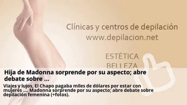 Depilación femenina - BODY NATUR