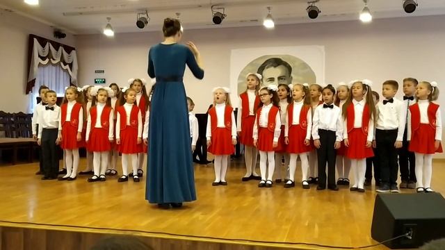 Осень наступила. Детский хор. смотреть онлайн