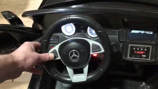 Обзор детского двухместного электромобиля Mercedes для авито смотреть онлайн