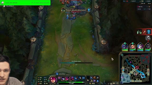 League of Legends - Yone - 1vs9 - Affronta la tempesta - [Gameplay ITA #1] смотреть онлайн