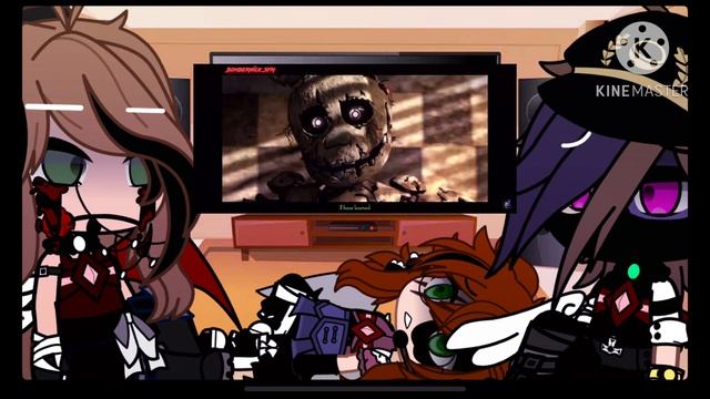 Afton family react to springtrap finale!| CREDITS IN DESC|| смотреть онлайн