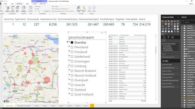 PowerBI average of latitude and longitude смотреть онлайн