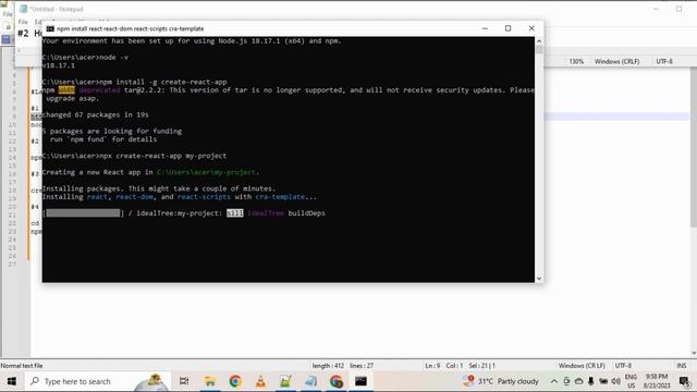 #1 How to install the Node JS and configure the npm package смотреть онлайн