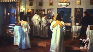 Кинохроника освящения храма Иоанна Предтечи в скиту Оптиной пустыни (1990 г.)