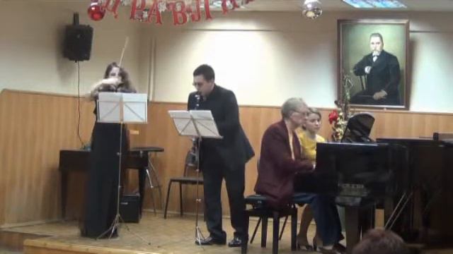 Мийо "Сюита для скрипки, кларнета и фортепиано" смотреть онлайн